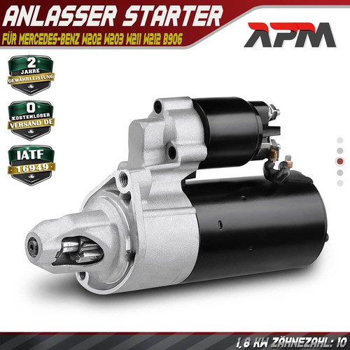 Anlasser 10 zähnez - 1,7,