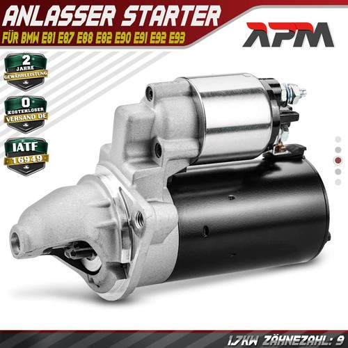 Anlasser starter 7kw 9 - anlasser, 1.7kw
