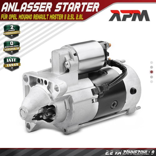 Anlasser starter kw für - anlasser,